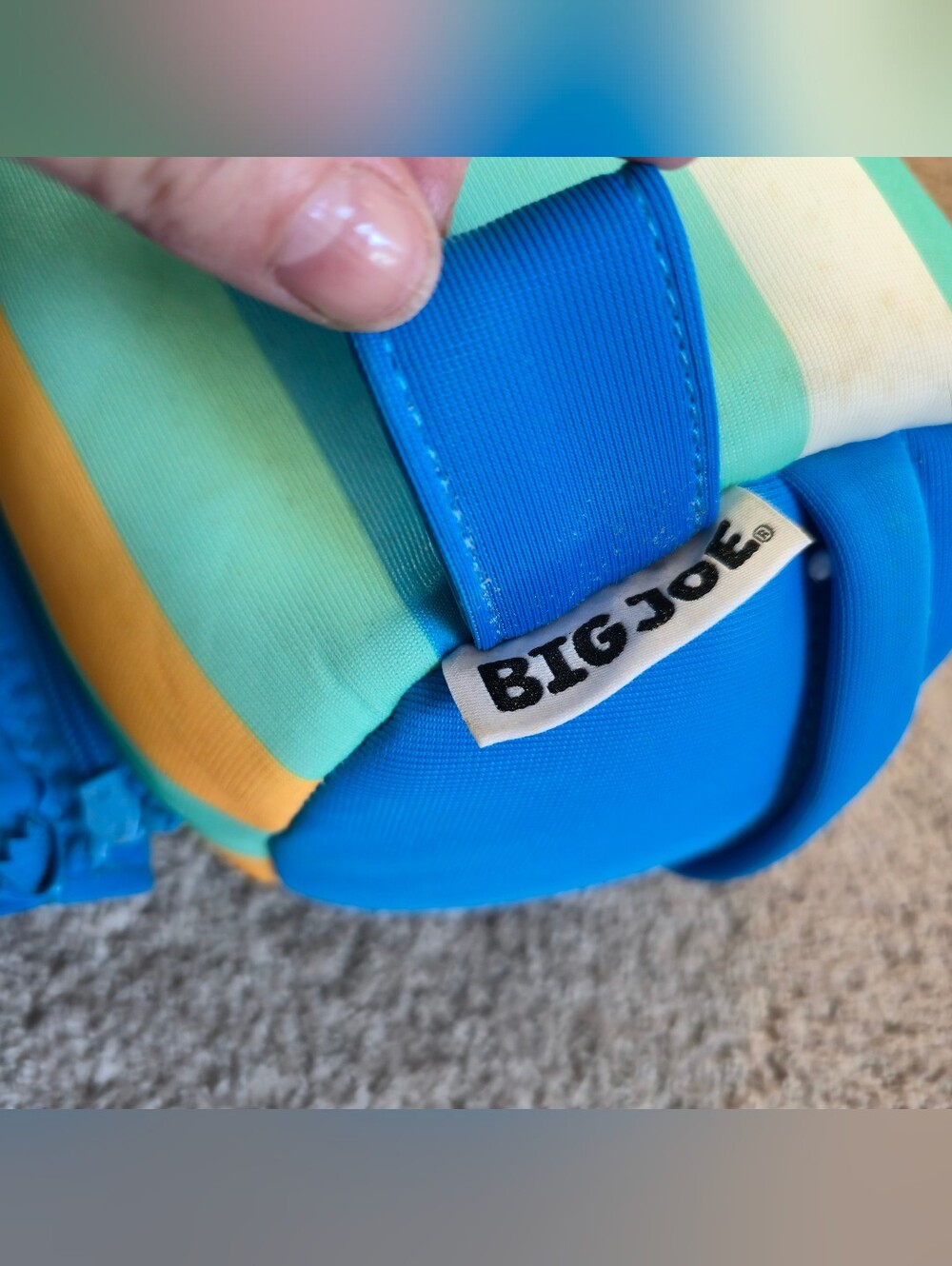 Big Joe Noodle Sling Double Sided Mesh 3 feet Venice Beach Stripe - Picture 5 of 7